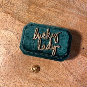 ⭐️Lucky Lady Rose Gold Pin